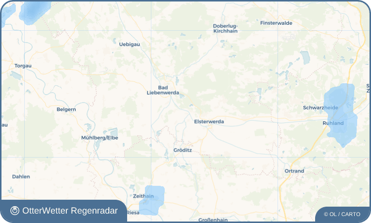 OtterWetter Regenradar-Widget Würdenhain