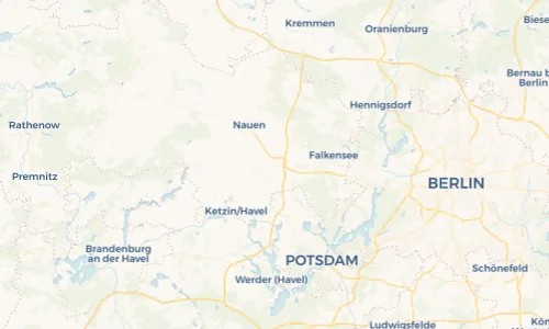 Regenradar Vorschaubild - Aktuelle Niederschläge in Wustermark und Umgebung