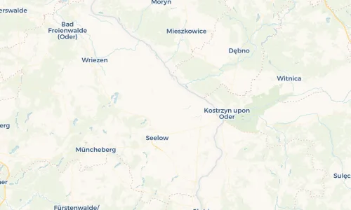 Regenradar Vorschaubild - Aktuelle Niederschläge in Zechin und Umgebung