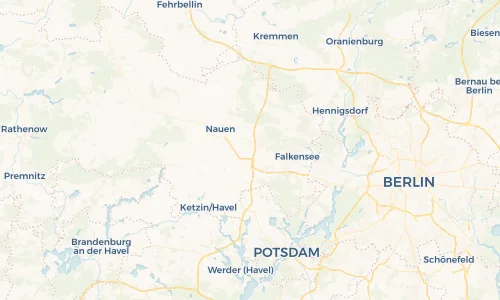 Regenradar Vorschaubild - Aktuelle Niederschläge in Zeestow und Umgebung