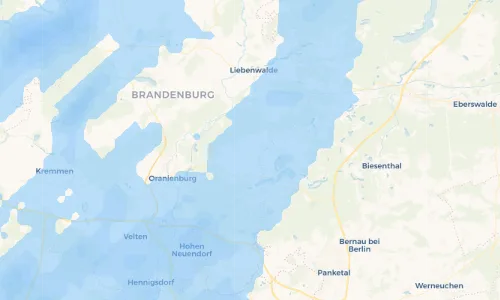 Regenradar Vorschaubild - Aktuelle Niederschläge in Zehlendorf und Umgebung