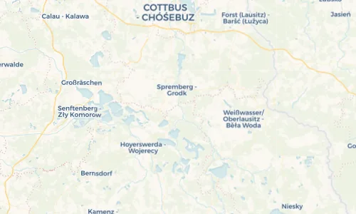 Regenradar Vorschaubild - Aktuelle Niederschläge in Zerre - Drětwja und Umgebung