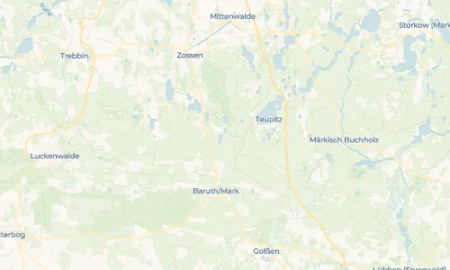 Regenradar Vorschaubild - Aktuelle Niederschläge in Zesch am See und Umgebung