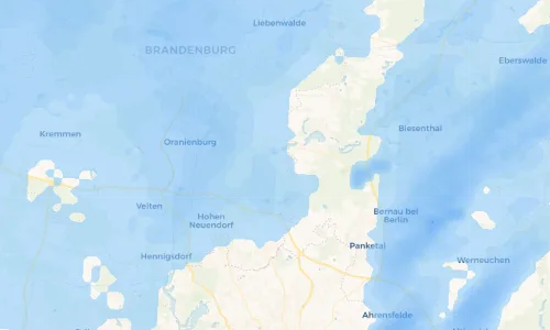 Regenradar Vorschaubild - Aktuelle Niederschläge in Zühlsdorf und Umgebung