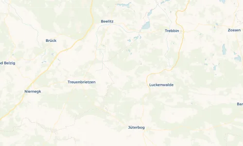 Regenradar Vorschaubild - Aktuelle Niederschläge in Zülichendorf und Umgebung