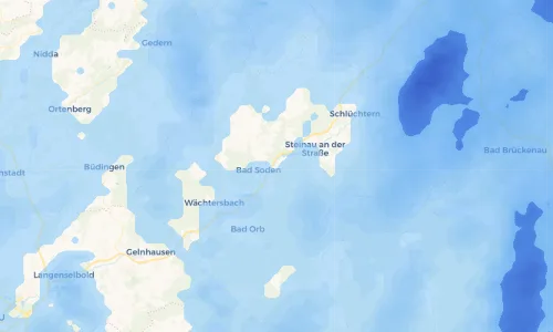 Regenradar Vorschaubild - Aktuelle Niederschläge in Ahl und Umgebung