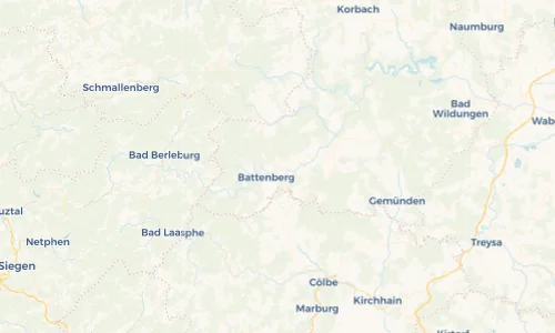 Regenradar Vorschaubild - Aktuelle Niederschläge in Allendorf (Eder) und Umgebung