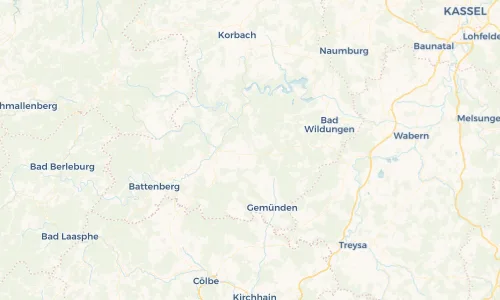 Regenradar Vorschaubild - Aktuelle Niederschläge in Allendorf/Hardtberg und Umgebung