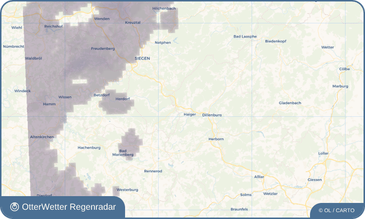 Wetter-Widget-Vorschau mit Vorhersagedaten für Allendorf