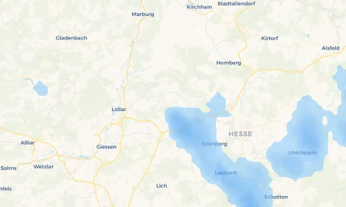 Regenradar Vorschaubild - Aktuelle Niederschläge in Allertshausen und Umgebung