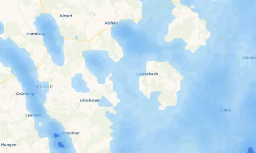 Regenradar Vorschaubild - Aktuelle Niederschläge in Allmenrod und Umgebung
