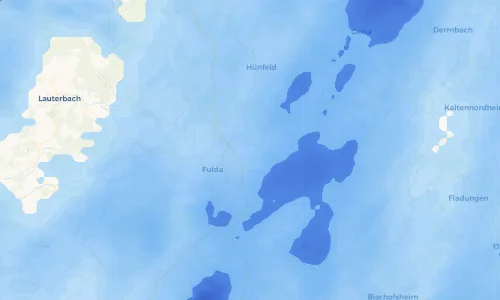 Regenradar Vorschaubild - Aktuelle Niederschläge in Almendorf und Umgebung