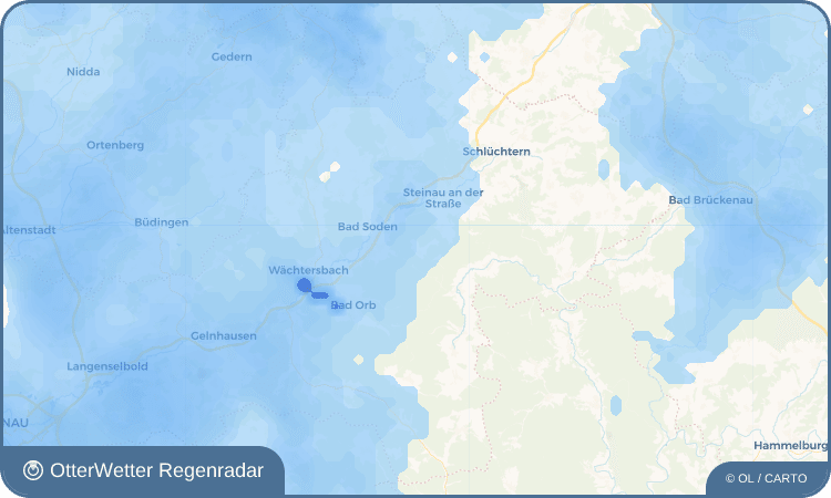 OtterWetter Regenradar-Widget Alsberg