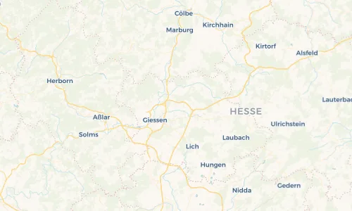 Regenradar Vorschaubild - Aktuelle Niederschläge in Alten-Buseck und Umgebung