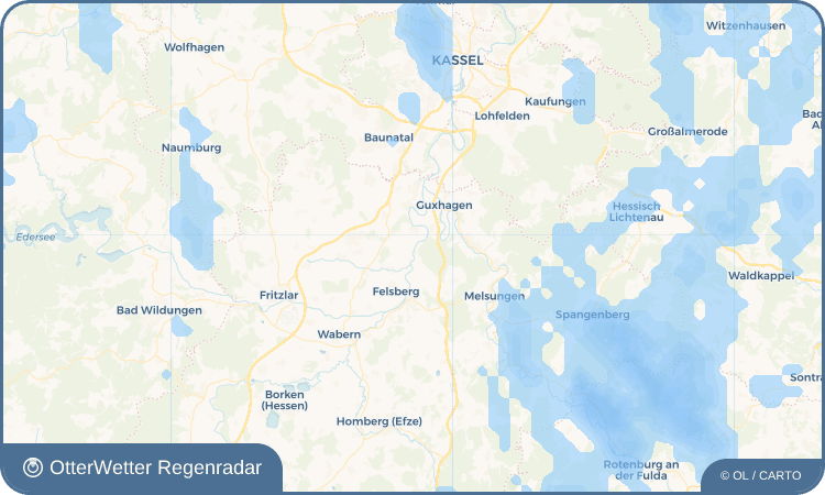 OtterWetter Regenradar-Widget Altenbrunslar