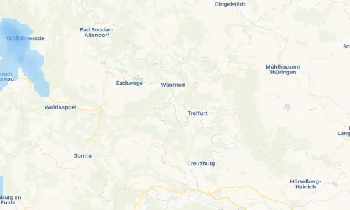Regenradar Vorschaubild - Aktuelle Niederschläge in Altenburschla und Umgebung