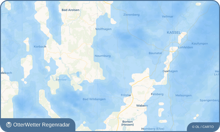 OtterWetter Regenradar-Widget Altendorf