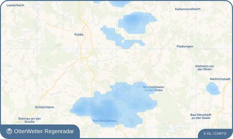 OtterWetter Regenradar-Widget Altenfeld