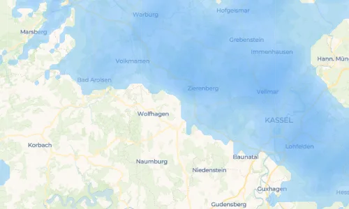 Regenradar Vorschaubild - Aktuelle Niederschläge in Altenhasungen und Umgebung