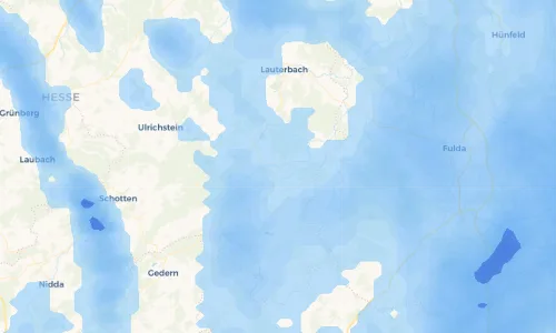 Regenradar Vorschaubild - Aktuelle Niederschläge in Altenschlirf und Umgebung