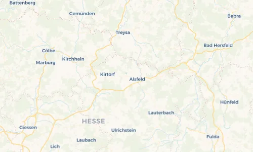 Regenradar Vorschaubild - Aktuelle Niederschläge in Angenrod und Umgebung