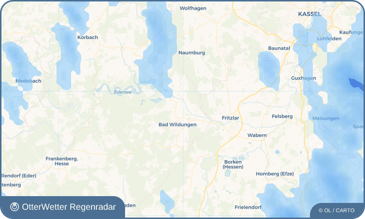 OtterWetter Regenradar-Widget Anraff