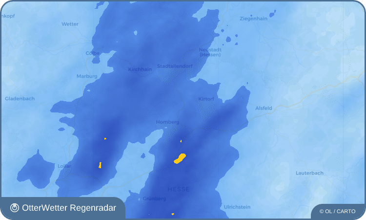 OtterWetter Regenradar-Widget Appenrod