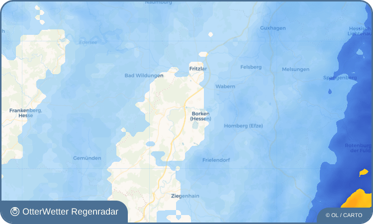 Widget-Vorschau für Arnsbach Wetter-Widget-Vorschau mit Vorhersagedaten für Arnsbach