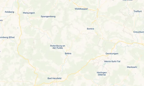 Regenradar Vorschaubild - Aktuelle Niederschläge in Asmushausen und Umgebung