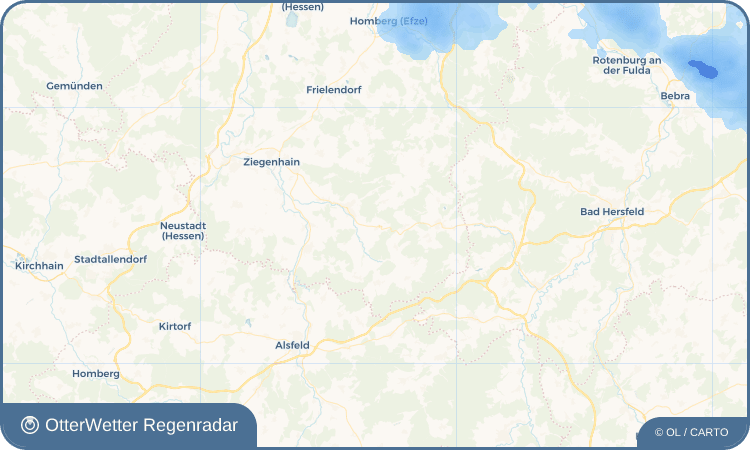 OtterWetter Regenradar-Widget Asterode