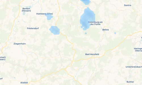Regenradar Vorschaubild - Aktuelle Niederschläge in Aua und Umgebung