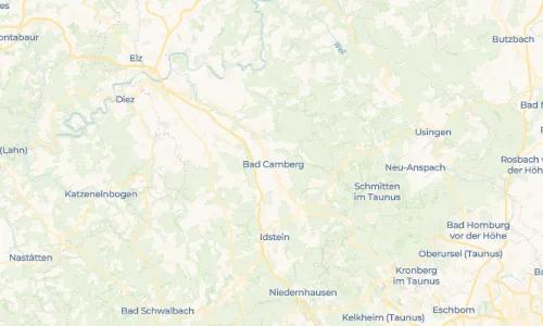 Regenradar Vorschaubild - Aktuelle Niederschläge in Bad Camberg und Umgebung