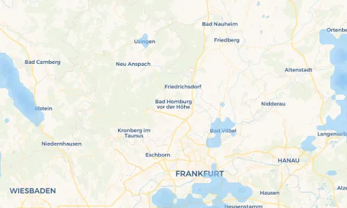 Regenradar Vorschaubild - Aktuelle Niederschläge in Bad Homburg vor der Höhe und Umgebung