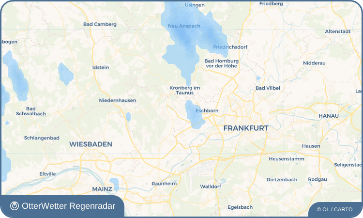 Widget-Vorschau für Bad Soden am Taunus Wetter-Widget-Vorschau mit Vorhersagedaten für Bad Soden am Taunus