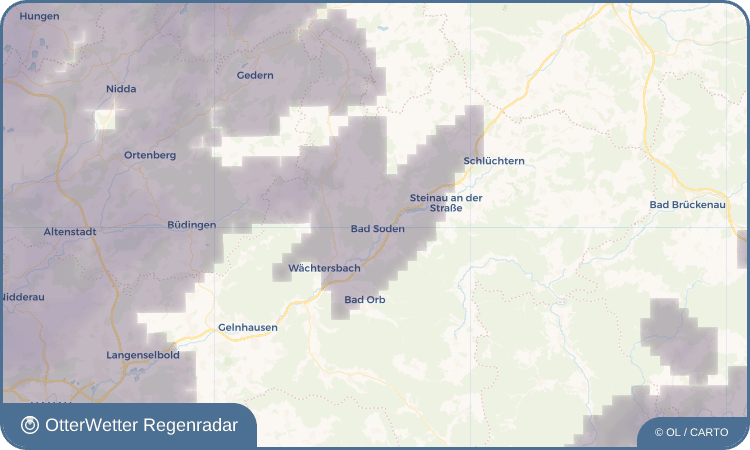 OtterWetter Regenradar-Widget Bad Soden