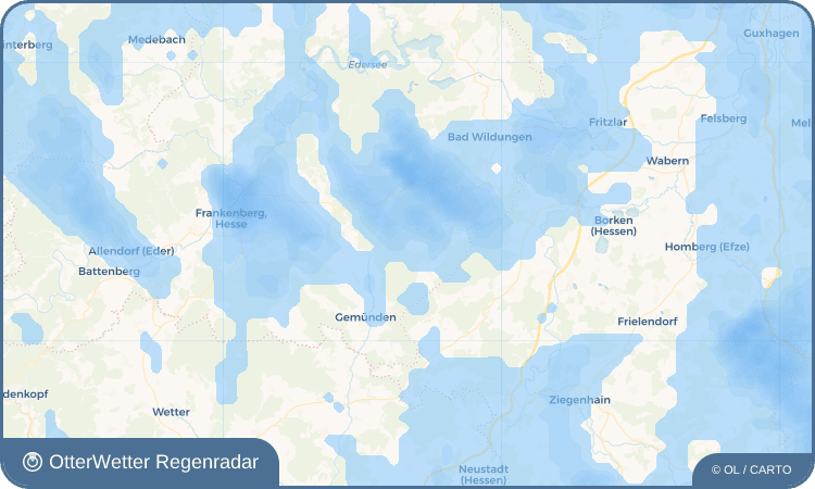 Widget-Vorschau für Battenhausen Wetter-Widget-Vorschau mit Vorhersagedaten für Battenhausen