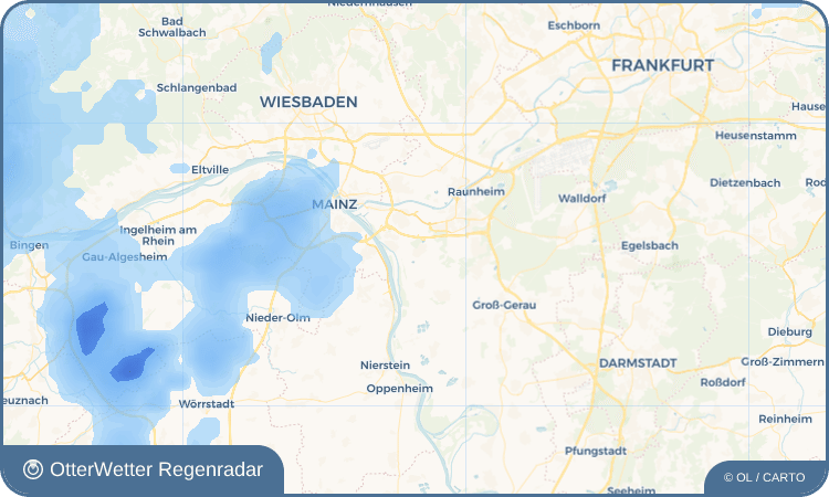 OtterWetter Regenradar-Widget Bauschheim