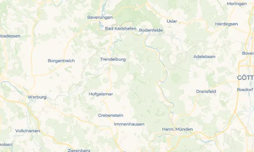 Regenradar-Vorschau: aktuelle Niederschläge in Beberbeck und Umgebung