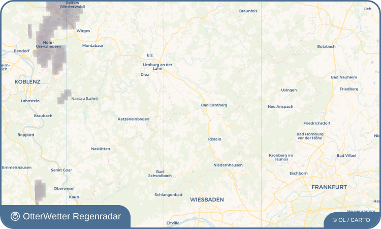 OtterWetter Regenradar-Widget Bechtheim