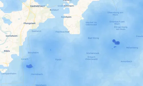 Regenradar Vorschaubild - Aktuelle Niederschläge in Beerfurth und Umgebung