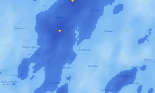 Regenradar Vorschaubild - Aktuelle Niederschläge in Bellmuth und Umgebung