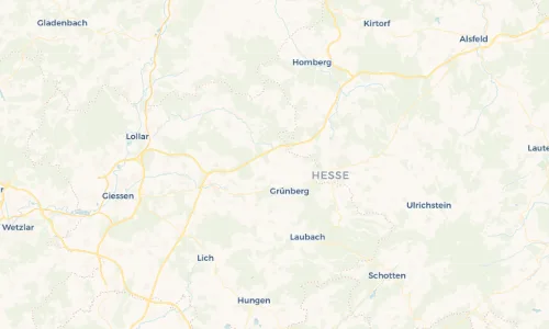 Regenradar Vorschaubild - Aktuelle Niederschläge in Beltershain und Umgebung