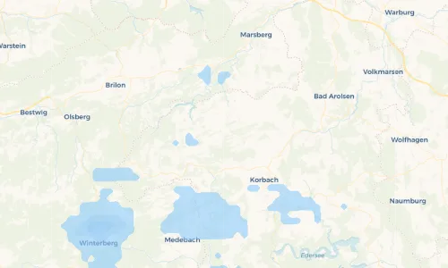 Regenradar Vorschaubild - Aktuelle Niederschläge in Benkhausen und Umgebung