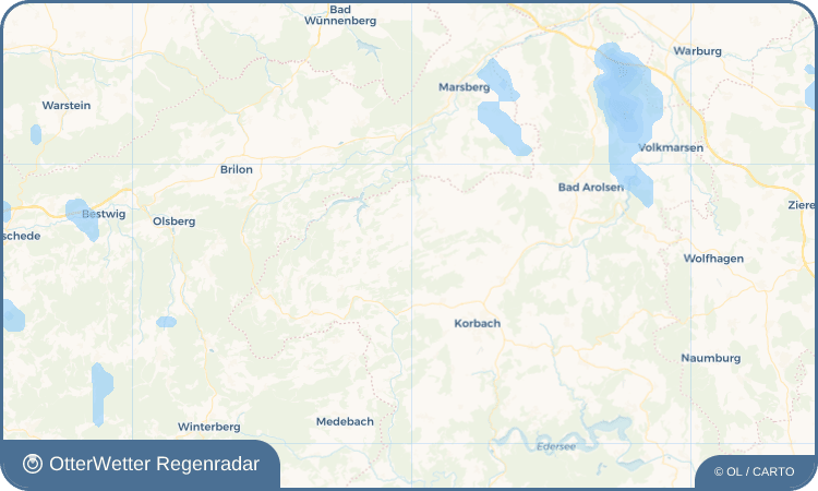 OtterWetter Regenradar-Widget Benkhausen