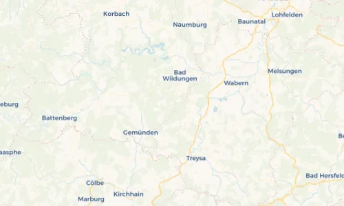 Regenradar Vorschaubild - Aktuelle Niederschläge in Bergfreiheit und Umgebung