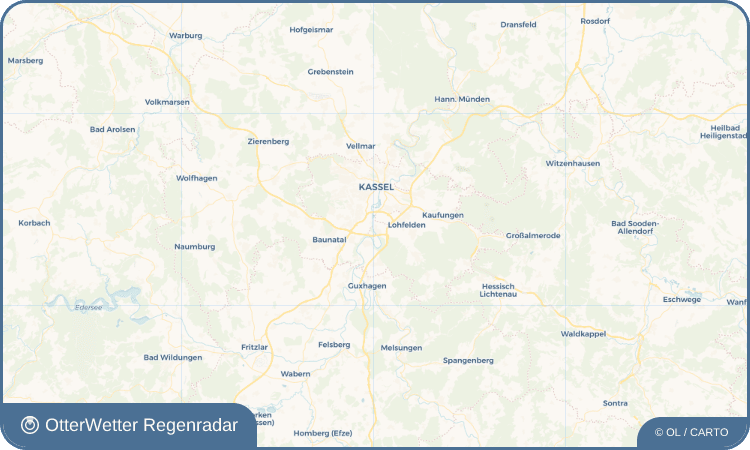 OtterWetter Regenradar-Widget Bergshausen