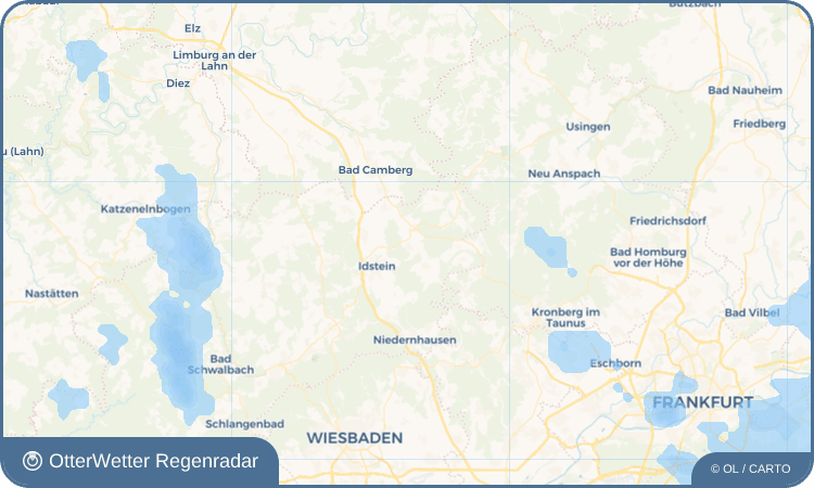 Widget-Vorschau für Bermbach Wetter-Widget-Vorschau mit Vorhersagedaten für Bermbach