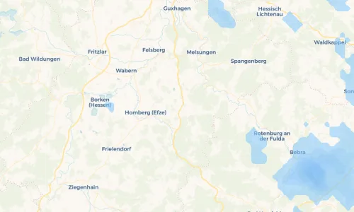 Regenradar Vorschaubild - Aktuelle Niederschläge in Berndshausen und Umgebung