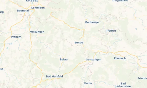 Regenradar Vorschaubild - Aktuelle Niederschläge in Berneburg und Umgebung
