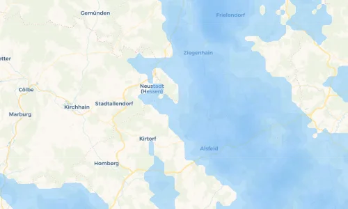 Regenradar Vorschaubild - Aktuelle Niederschläge in Bernsburg und Umgebung